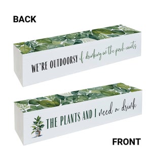 The Plants And I Block